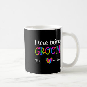 Caneca De Café Eu Amo Ser Noivo Orgulhoso Laço Casais Casamento