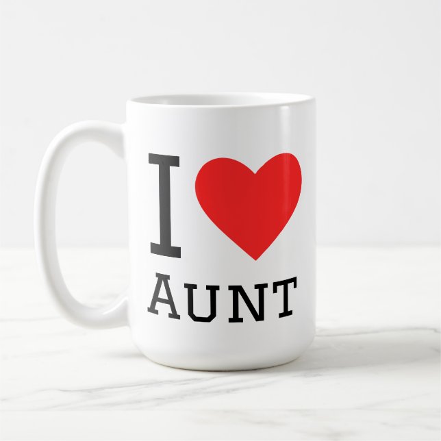Caneca De Café Eu amo tia (Esquerda)