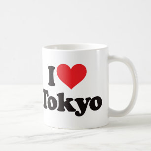 Caneca De Café Eu amo Tokyo