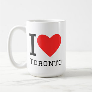 Caneca De Café Eu amo Toronto 