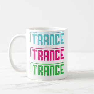 Caneca De Café Eu Amo Trance
