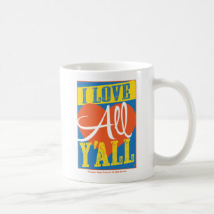 Caneca De Café Eu amo tudo você