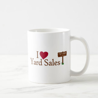 Caneca De Café Eu amo vendas de jardim