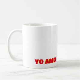 Caneca de café Eu amo Venezuela, personalizável