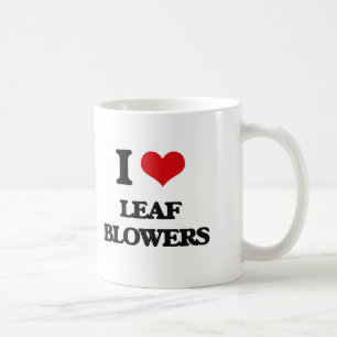 Caneca De Café Eu amo ventiladores de folha