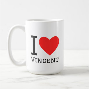 Caneca De Café Eu amo Vincent