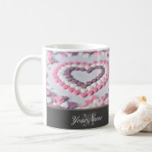 Eu amo você, meu doce Valentin, com lindo monogram