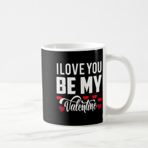 Caneca De Café Eu Amo Você Seja Meu Namorado Design Romântico Fof