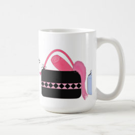 Caneca De Café Eu Amo Yoga com Acessórios de Yoga