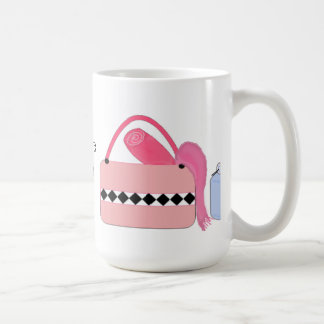 Caneca De Café Eu Amo Yoga com Acessórios de Yoga