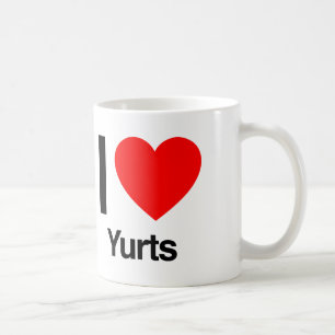 Caneca De Café eu amo yurts