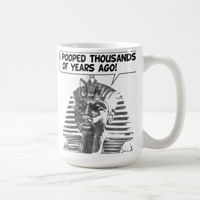 Caneca De Café Eu apaguei há milhares de anos Mug (Direita)
