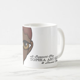 Caneca De Café Eu apoio a Topeka Art Guild Mug