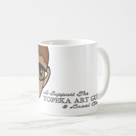 Caneca De Café Eu apoio a Topeka Art Guild Mug