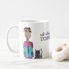 Caneca De Café Eu apoio a Topeka Art Guild Mug