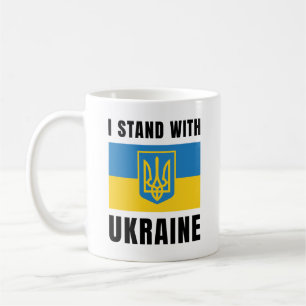 Caneca De Café Eu Apoio a Ucrânia