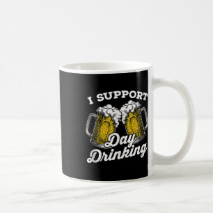 Caneca De Café Eu apoio o dia Bebendo Engraçado Bebê Bebê Bebida