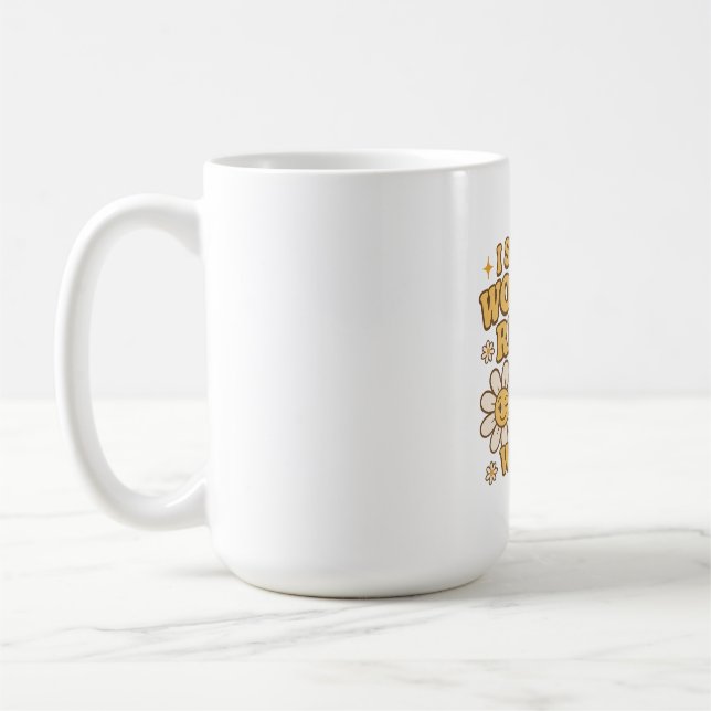 Caneca De Café Eu Apoio os Direitos e os Errados das Mulheres – F (Esquerda)