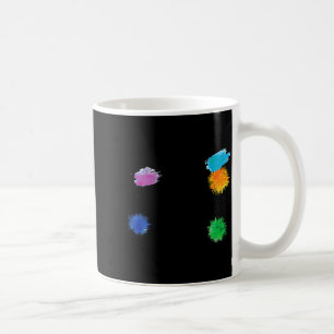 Caneca De Café Eu Artedei Artista Engraçado Pintor Pintura Arte