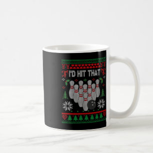 Caneca De Café Eu Atingiria Aquela Boliche Engraçada Boliche De B