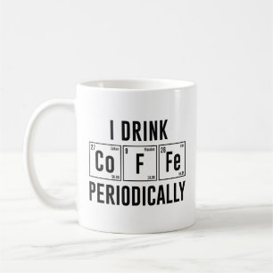Caneca De Café Eu Bebo Café Periodicamente
