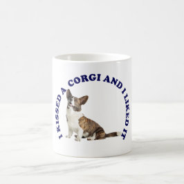 Caneca De Café Eu beijei um Cardigan Welsh Corgi