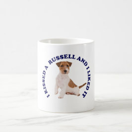 Caneca De Café Eu beijei um Jack Russell