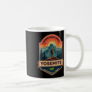 Caneca De Café Eu Caminhei Half Dome Parque Nacional Yosemite Cam