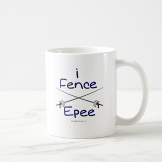 Caneca De Café eu cerco o AZUL do Epee (aperto de pistola)