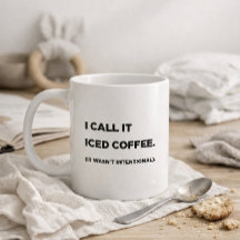 "Eu Chamo de Café Gelado." Mãe Engraçada