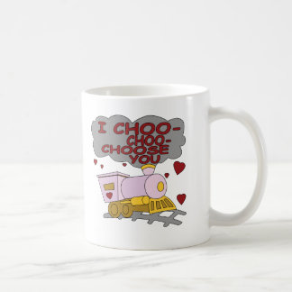 Caneca De Café Eu Choo Choo escolho-o