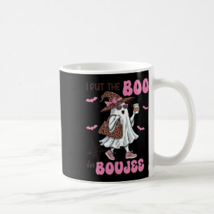 Caneca De Café Eu Coloquei O Boo Em Boujee Halloween, Senhora Fan