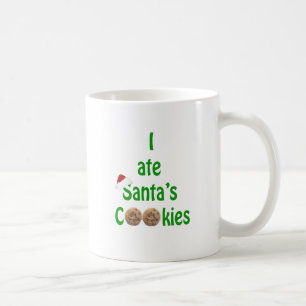 Caneca De Café Eu comi Cookies de Papais noeis