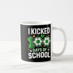 Caneca De Café Eu Completei 100 Dias De Aula Meninos Crianças Est