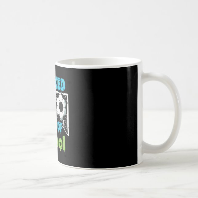 Caneca De Café Eu Completei 100 Dias De Escola Futebol Engraçado  (Direita)