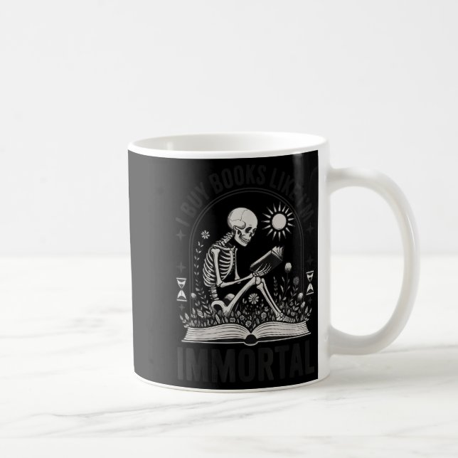 Caneca De Café Eu Comprar Livros Como Eu Sou Imortal (Direita)