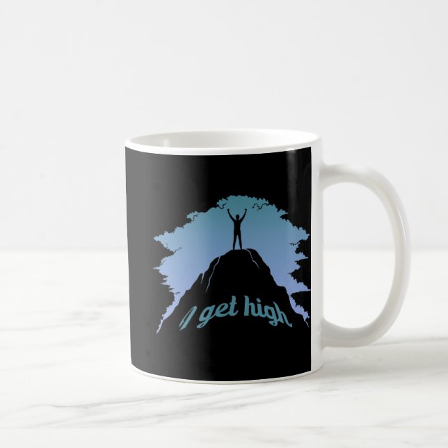Caneca De Café Eu Consigo Uma Pedra De Alta Diversão Subindo Um H (Direita)