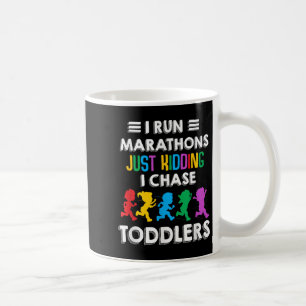 Caneca De Café Eu Corro A Maratona Apenas A Brincar Que Eu Chase
