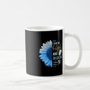 Caneca De Café Eu Corro No Café E Presente De Insulina Para Diabe