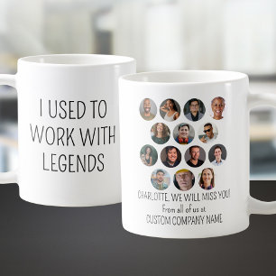 Caneca De Café Eu Costumava Trabalhar Com Lendas 14 Foto do Coleg