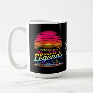 Caneca De Café Eu costumava trabalhar com lendas absolutas