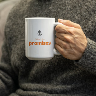 Caneca De Café Eu creio nas promessas de Deus - Fé
