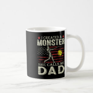 Caneca De Café Eu Criei Um Monstro Ela Me Chama De Pai Dia Dos Pa