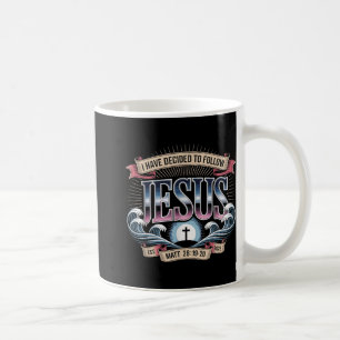 Caneca De Café Eu Decidi Seguir Jesus Camisa 2025 Batizado