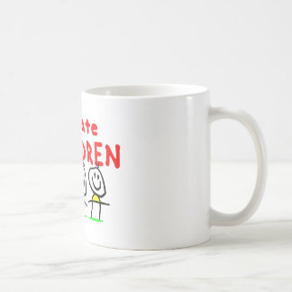 Caneca De Café Eu deio crianças!