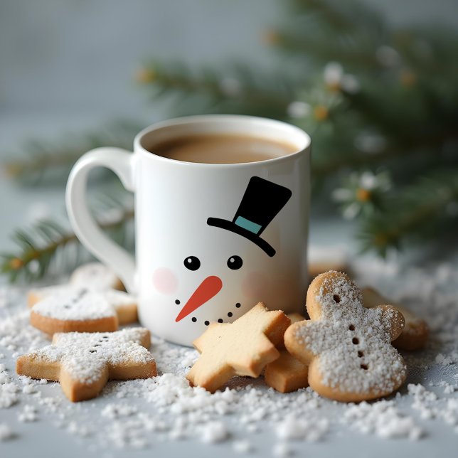 Caneca De Café Eu derreti para você | Feliz Natal para o Homem de (I melt for You | Frosty Jolly Snow Man Christmas Coffee Mug)