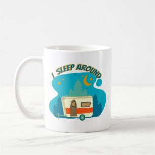 Caneca De Café Eu Dormi Em Volta De Camper Van Camping Explorer N