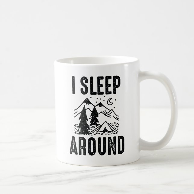 Caneca De Café Eu Dormi Por Aí (Direita)