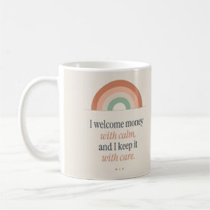 Caneca De Café Eu Dou as Boas-Vindas ao Dinheiro com Citação Past
