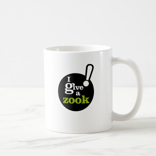 Caneca De Café Eu dou um zook! (Direita)